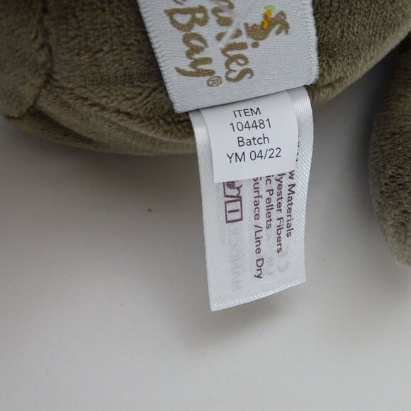 Bunnies By The Bay Holiday Brownie Plush Teddy Bear Red Scarf Stuffed Animal 9.5 - Picture 6 of 8